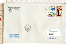 Tschechische Republik 2023 Brief/ Letter 50g In Die BRD   Format/ Size! - Lettres & Documents