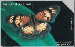 SCHEDA TELEFONICA URMET SIERRA LEONE (J60.4 - Sierra Leone