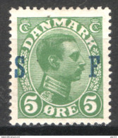 Danimarca 1917 Segnatasse Unif.20 */MH VF/F - Postage Due