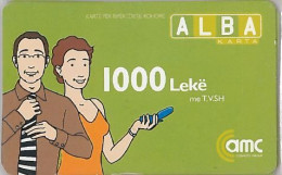 PREPAID PHONE CARD ALBANIA  (U.60.4 - Albania