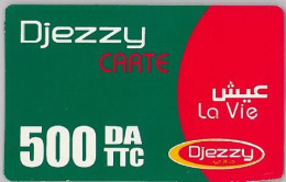 PREPAID PHONE CARD ALGERIA (U.12.5 - Algérie