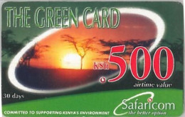 PREPAID PHONE CARD KENIA Exp. 2003/12/31 (U.7.8 - Kenia