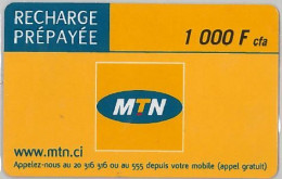 PREPAID PHONE CARD COSTA AVORIO (U.8.1 - Ivoorkust