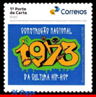 Ref. BR-V2023-60 BRAZIL 2023 - TRIBUTE TO BRAZIL'SHIP HOP CULTURE, MNH, MUSIC 1V - Unused Stamps