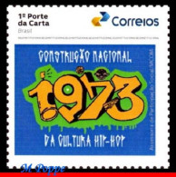 Ref. BR-V2023-60 BRAZIL 2023 - TRIBUTE TO BRAZIL'SHIP HOP CULTURE, MNH, MUSIC 1V - Ongebruikt