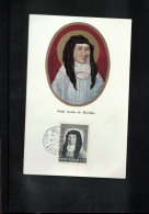 Vatican 1960 Saint Louise De Marillac Carte Maximum - Maximumkarten (MC)