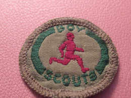 Scoutisme Canada/ Ecusson  Tissu/ Insigne De Mérite/Course à Pied /année 1940-1960                  ET597 - Scoutismo