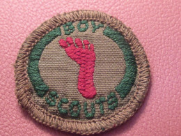 Scoutisme Canada/ Ecusson  Tissu/ Insigne De Mérite/Trace De Pas /année 1940-1960                  ET608 - Scouting