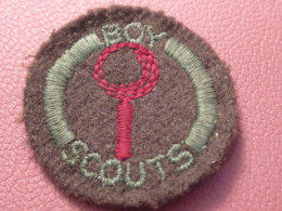 Scoutisme Canada/ Ecusson  Tissu/ Insigne De Mérite/Loupe ?  /année 1940-1960                  ET610 - Scoutisme