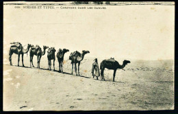 A65  MAROC CPA  SCENES ET TYPES - CARAVANE DANS LES SABLES - Sammlungen & Sammellose