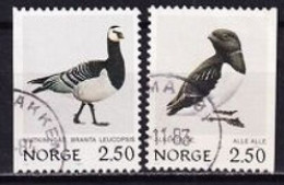 1983. Norway. Birds. Used. Mi. Nr. 883-84 - Oblitérés