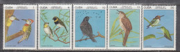 Cuba 1977 - Birds, Mi-Nr. 2197/201, MNH** - Neufs