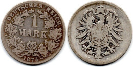MA 29323 / Allemagne - Deutschland - Germany 1 Mark 1874 C TB - 1 Mark