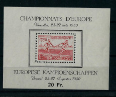 Bloc 29 - Championnat D'Europe Athlétisme - Timbre ** - Bloc * - 1924-1960