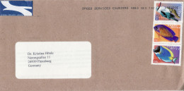 SOUTH AFRICA 2000 AIRMAIL LETTER  LETTER SENT TO FLENSBURG - Covers & Documents