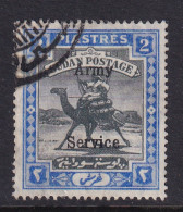 Sdn: 1906/11   Army Service - Arab Postman 'Army Service' OVPT  SG A11   2P   Used - Soedan (...-1951)