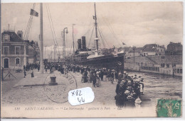 SAINT-NAZAIRE- LA NORMANDIE- QUITTANT LE PORT - Saint Nazaire