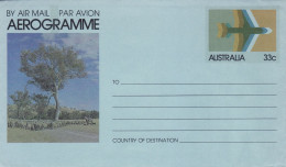 AUSTRALIA 1981 AEROGRAMME (*) - Covers & Documents