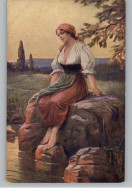 KÜNSTLER / Artist - C.V. MUTTICH, "Verlassen" - Muttich, C.V.