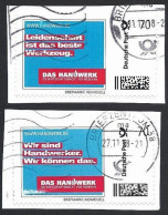 Marke Individuell, 2 Versch. Das Handwerk, Wertstufe: 0,70 EUR, Gebraucht - Privados & Locales