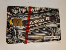 FRANCE/FRANKRIJK / 5 UNITS / RENAULT F1 / AUTO/CAR / MINT IN WRAPPER/ TIRAGE 15000EX     ** 16030** - Mobicartes (GSM/SIM)