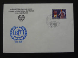 FDC Bureau International Du Travail OIT ILO Suisse 1969 (ex 1) - ILO