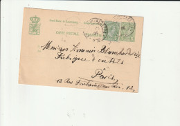 Luxembourg 1905 - Carte Commerciale J.Kaiser Commerce De Cuir Esch S/Alzette - Esch-Alzette