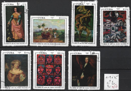 CUBA 1519 à 25 Oblitérés Côte 2 € - Used Stamps