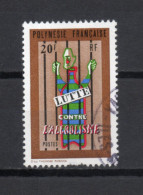 POLYNESIE  N°  92   OBLITERE   COTE  5.50€   LUTTE CONTRE L'ALCOOLISME  VOIR DESCRIPTION - Gebruikt