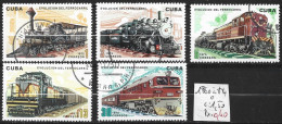 CUBA 1880 à 84 Oblitérés Côte 1.50 € - Used Stamps