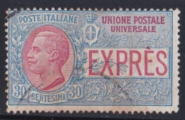 Italie - 1900 - 1944  Victor Emmanuel III  - Poste Expresse  Y&T  N ° 2 Oblitéré - Eilsendung (Eilpost)