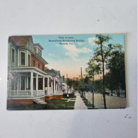 Uncirculated Postcard - NORFOLK, V.A. - PARK AVENUE, BRAMBLETON RESIDENTIAL SECTION - Norfolk