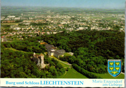 48051 - Niederösterreich - Maria Enzersdorf , Am Gebirge , Burg Und Schloss Liechtenstein , Panorama - Nicht Gelaufen  - Maria Enzersdorf