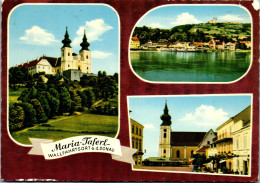 47986 - Niederösterreich - Maria Taferl , Wallfahrtsort , Marbach A. D. Donau , Hauptplatz - Gelaufen 1971 - Maria Taferl