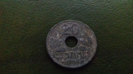 BS2 / 20 CENTIMES 1942 ETAT FRANCAIS ZINC - 20 Centimes
