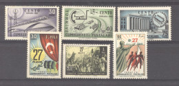 Turquie  :  Yv  1585-90  ** - Ungebraucht
