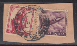 Refugee Relief Used On Piece, India RRT - Timbres De Bienfaisance