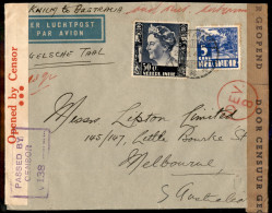 Europa - Olanda - Indie Olandesi - Aerogramma Da Batavia A Melbourne Del 23.11.1940 - Other & Unclassified