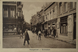 Schiedam // Hoogstraat (Winkel En Veel Volk) 1929 - Schiedam