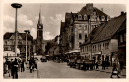 F9452 - Aue - Markt Nicolaikirche - Volkskunstverlag Reichenbach - Aue