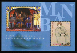 WW14216- ARGENTINA 1999- MNH (ARTE - PINTURA) - Blocks & Kleinbögen