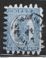 Finlandia 1866 .Unif.8 O/Used VF/F - Usados