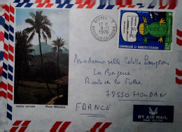O 1 Lettre / Carte  Nouvelle Calédonie - Covers & Documents