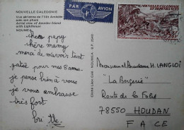 O 1 Lettre / Carte  Nouvelle Calédonie - Covers & Documents