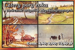 POLAND / POLEN, CIECHANÓW POST OFICE, 2002,  Booklet 110/113 - Postzegelboekjes