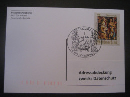 Österreich- Christkindl 20.12.2023, Christkindl Post Vom Postamt Christkindl Echt Gelaufen - Covers & Documents