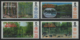 Brunei 1984 - Mi-Nr. 303-306 ** - MNH - Forstwirtschaft - Brunei (1984-...)