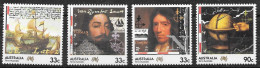 1985 NAVI SAILING SHIPS SCHIFF GLOBE Explorers Navigators Tasman Dampier TERRA AUSTRALIS MNH - Nuovi