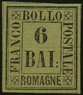 GOVERNO DELLE ROMAGNE - Tipologia: * - B.6 Verde Giallo N.7 - Sassone N.7 - P.V. 
Qualità: "A" - 61998FOG - Romagna