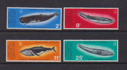 BRITISH  ANTARCTIC  TERRITORY    1977    Whale  Preservation    Set  Of  4    MH - Neufs